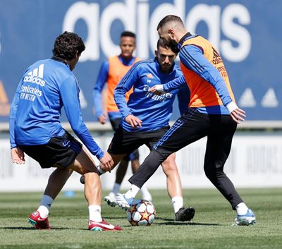 entrenamiento del real madrid