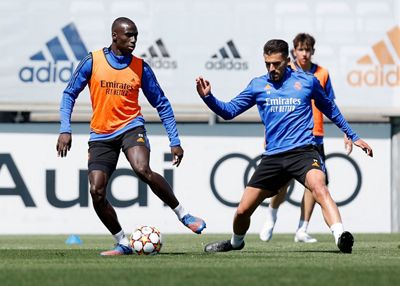 entrenamiento del real madrid