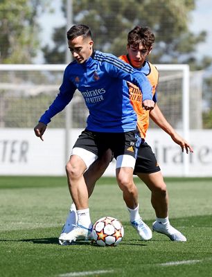 entrenamiento del real madrid