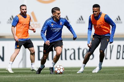 entrenamiento del real madrid
