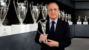 La Fundación Real Madrid recibe el Premio Laureus ‘Sport for Good Society’