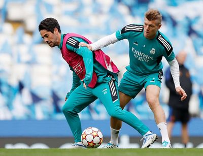 entrenamiento del real madrid