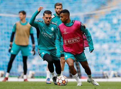 entrenamiento del real madrid