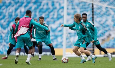 entrenamiento del real madrid