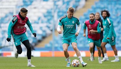 entrenamiento del real madrid
