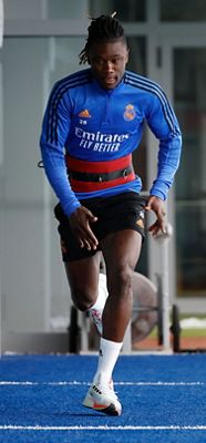 entrenamiento del real madrid