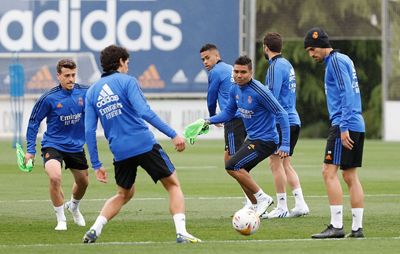 entrenamiento del real madrid