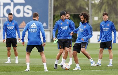 entrenamiento del real madrid
