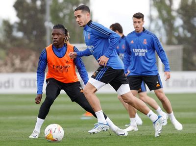entrenamiento del real madrid