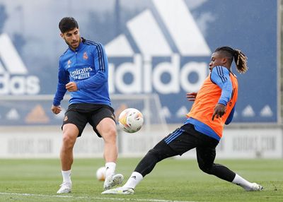 entrenamiento del real madrid