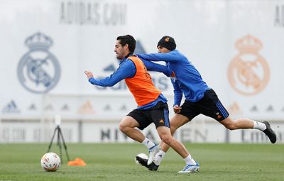 entrenamiento del real madrid