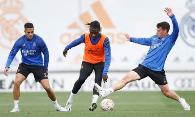 entrenamiento del real madrid