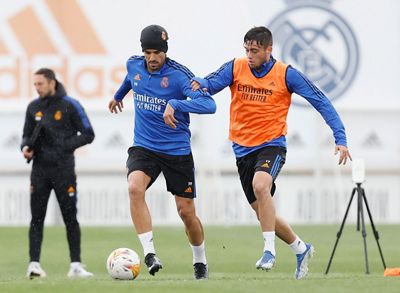 entrenamiento del real madrid