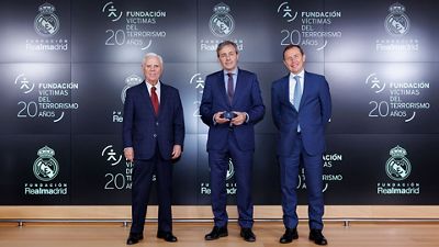 La Fundación Víctimas del Terrorismo y la Fundación Real Madrid renuevan su colaboración