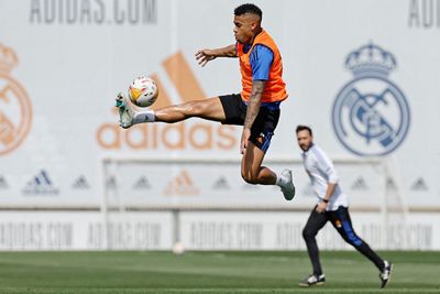 entrenamiento del real madrid