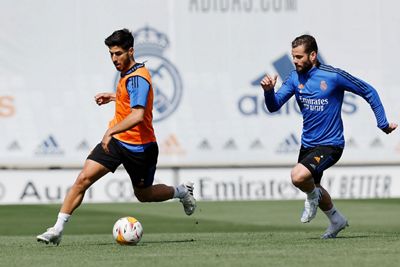 entrenamiento del real madrid