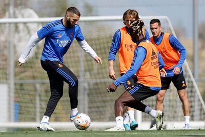 entrenamiento del real madrid