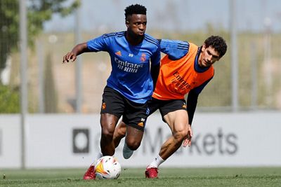 entrenamiento del real madrid
