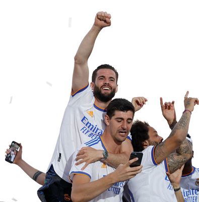 el madridismo celebró la 35ª liga en cibeles