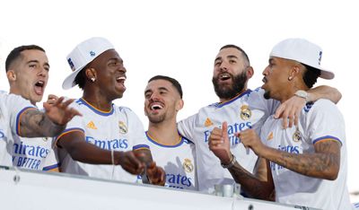 el madridismo celebró la 35ª liga en cibeles