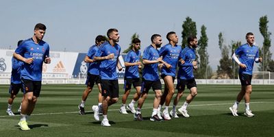 entrenamiento del real madrid