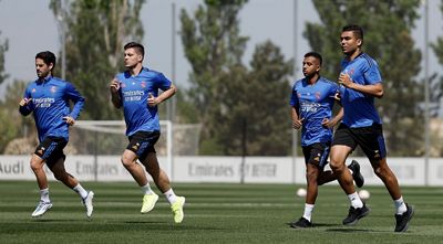 entrenamiento del real madrid