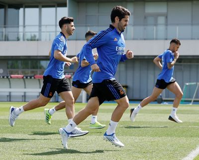 entrenamiento del real madrid