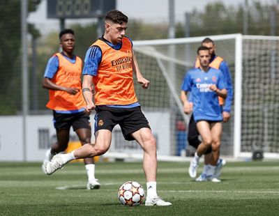 entrenamiento del real madrid