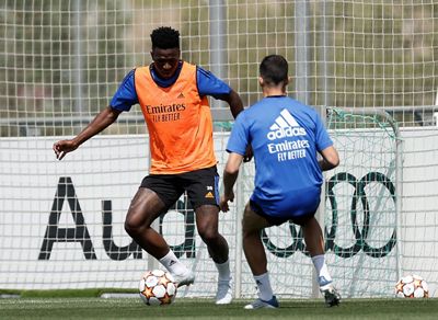 entrenamiento del real madrid