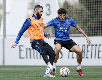 entrenamiento del real madrid