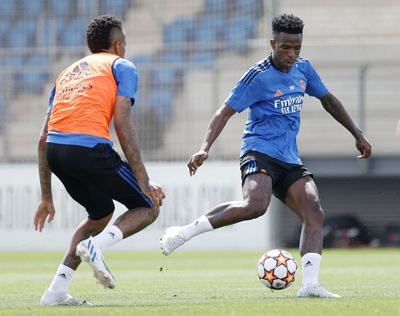 entrenamiento del real madrid