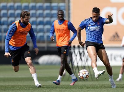 entrenamiento del real madrid