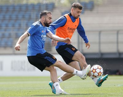 entrenamiento del real madrid