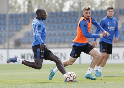 entrenamiento del real madrid
