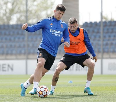 entrenamiento del real madrid