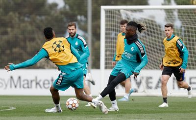 entrenamiento del real madrid