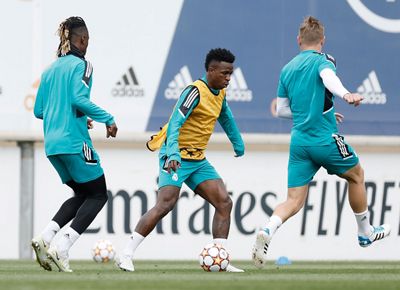 entrenamiento del real madrid