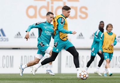 entrenamiento del real madrid