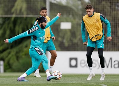 entrenamiento del real madrid