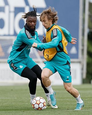 entrenamiento del real madrid