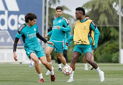 entrenamiento del real madrid