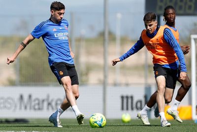 entrenamiento del real madrid