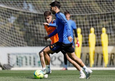 entrenamiento del real madrid