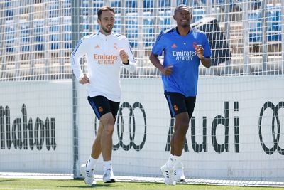 entrenamiento del real madrid