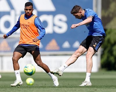 entrenamiento del real madrid