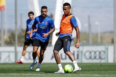entrenamiento del real madrid