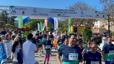 Alhaurín de la Torre acogió la V Carrera Solidaria Fundación Real Madrid by Unicaja Banco