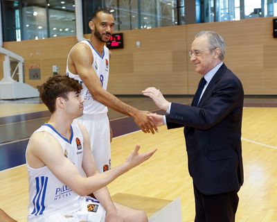 así se hizo la foto oficial del real madrid baloncesto