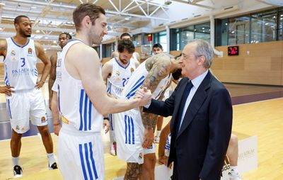 así se hizo la foto oficial del real madrid baloncesto