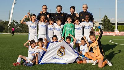 El Prebenjamín A, campeón del Grupo 5 de la Preferente Prebenjamín